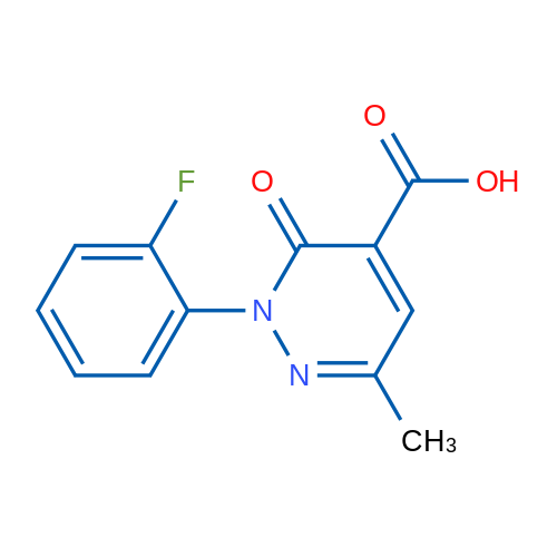 2-(2-Fluorophenyl)-6-methyl-3-oxo-2,3-dihydropyridazine-4-carboxylic acid 1g