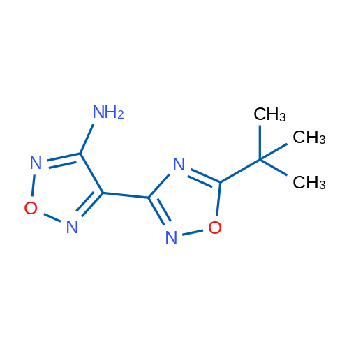 4-(5-(tert-Butyl)-1,2,4-oxadiazol-3-yl)-1,2,5-oxadiazol-3-amine 1g