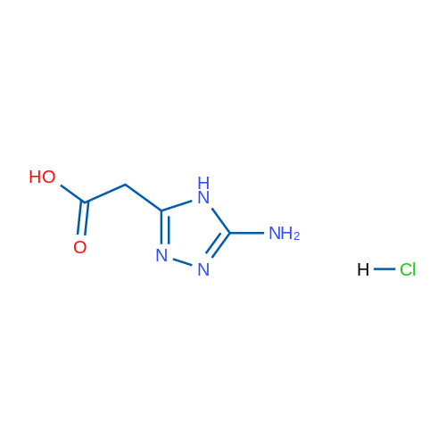 2-(5-Amino-4H-1,2,4-triazol-3-yl)acetic acid hydrochloride 5g