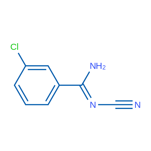 3-Chloro-N'-cyanobenzene-1-carboximidamide 1g