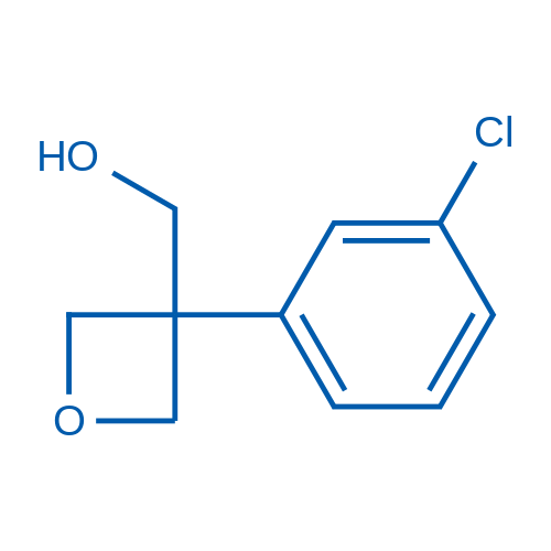 (3-(3-Chlorophenyl)oxetan-3-yl)methanol 100mg