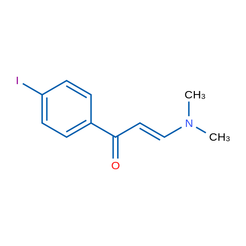3-(Dimethylamino)-1-(4-iodophenyl)prop-2-en-1-one 1g