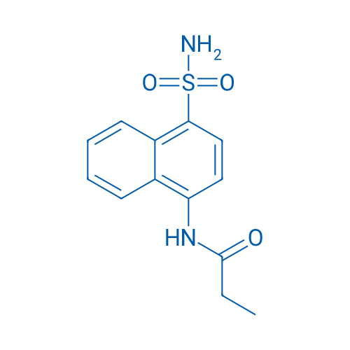 N-(4-Sulfamoylnaphthalen-1-yl)propanamide 1g