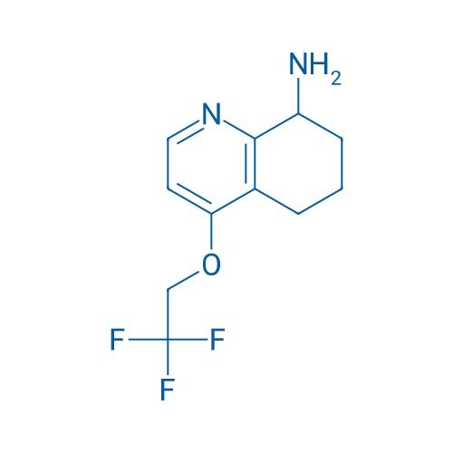4-(2,2,2-Trifluoroethoxy)-5,6,7,8-tetrahydroquinolin-8-amine 1g