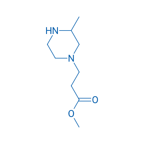 Methyl 3-(3-methylpiperazin-1-yl)propanoate 250mg