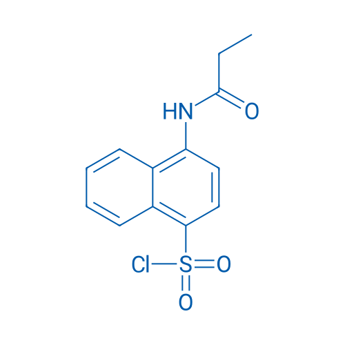 4-Propanamidonaphthalene-1-sulfonyl chloride 1g