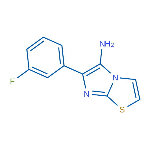 6-(3-Fluorophenyl)imidazo[2,1-b][1,3]thiazol-5-amine 1g