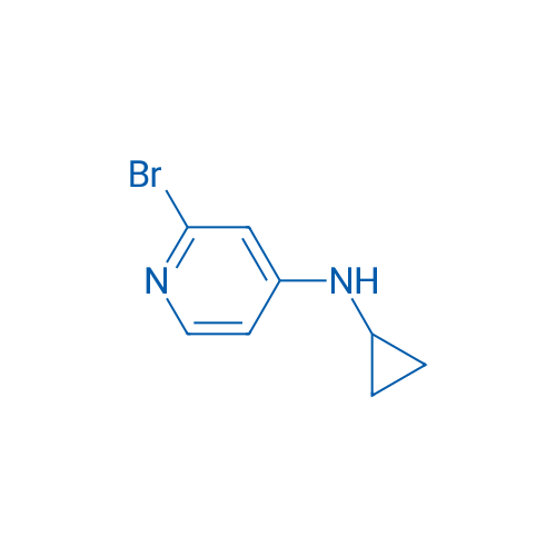 2-Bromo-N-cyclopropylpyridin-4-amine 100mg