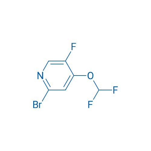 2-Bromo-4-(difluoromethoxy)-5-fluoropyridine 250mg