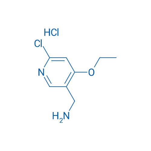 (6-Chloro-4-ethoxypyridin-3-yl)methanamine hydrochloride 100mg