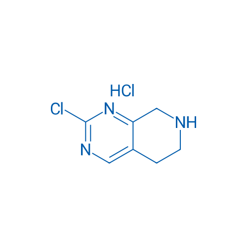 2-Chloro-5,6,7,8-tetrahydropyrido[3,4-d]pyrimidine hydrochloride 100mg