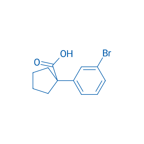 1-(3-Bromophenyl)cyclopentane-1-carboxylic acid 1g