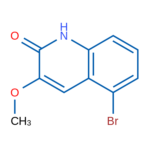 5-Bromo-3-methoxyquinolin-2(1H)-one 100mg