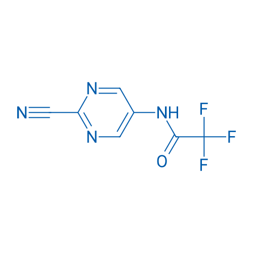 2-Cyano-5-(trifluoroacetylamino)pyrimidine 1g
