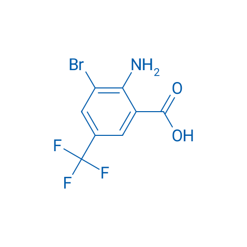 2-Amino-3-bromo-5-(trifluoromethyl)benzoic acid 250mg