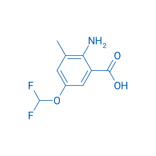 2-Amino-5-(difluoromethoxy)-3-methylbenzoic acid 1g