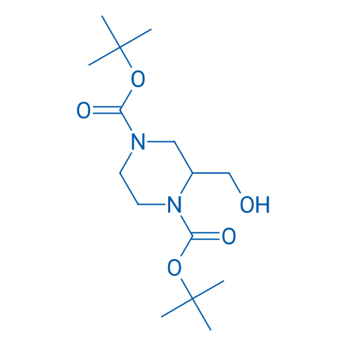 1,4-Bis(Boc)-2-piperazinemethanol 5g