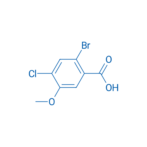 2-Bromo-4-chloro-5-methoxybenzoic acid 1g