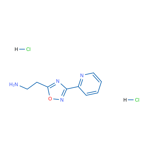 2-(3-(pyridin-2-yl)-1,2,4-oxadiazol-5-yl)ethan-1-amine dihydrochloride 1g