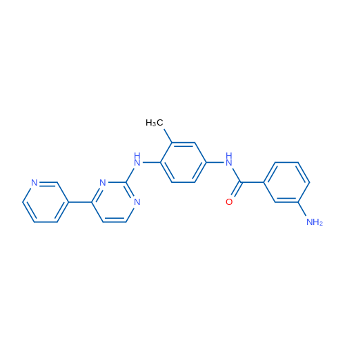 3-Amino-N-(3-methyl-4-((4-(pyridin-3-yl)pyrimidin-2-yl)amino)phenyl)benzamide 250mg