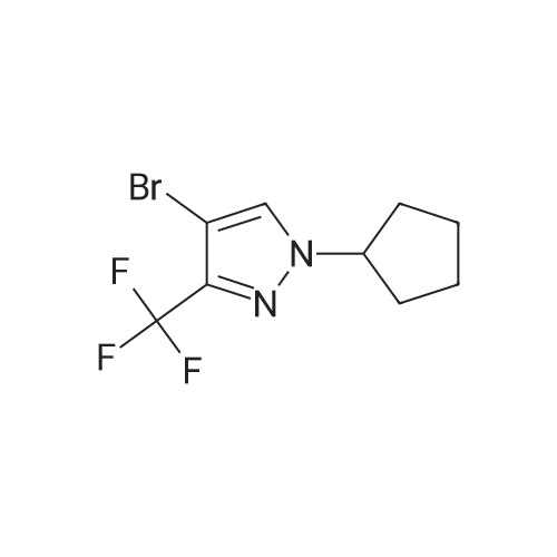 4-Bromo-1-cyclopentyl-3-(trifluoromethyl)-1H-pyrazole 25g