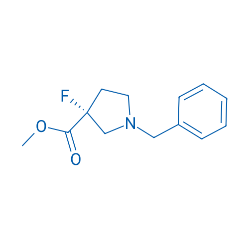 Methyl (R)-1-benzyl-3-fluoropyrrolidine-3-carboxylate 100mg