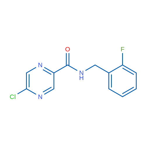 5-Chloro-N-(2-fluorobenzyl)pyrazine-2-carboxamide 1g