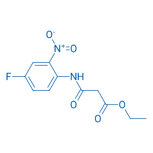 Ethyl 3-((4-fluoro-2-nitrophenyl)amino)-3-oxopropanoate 250mg