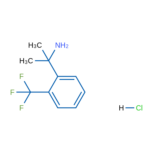 2-(2-(Trifluoromethyl)phenyl)propan-2-amine hydrochloride 1g