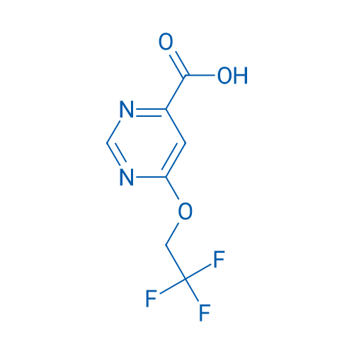 6-(2,2,2-Trifluoroethoxy)pyrimidine-4-carboxylic acid 1g