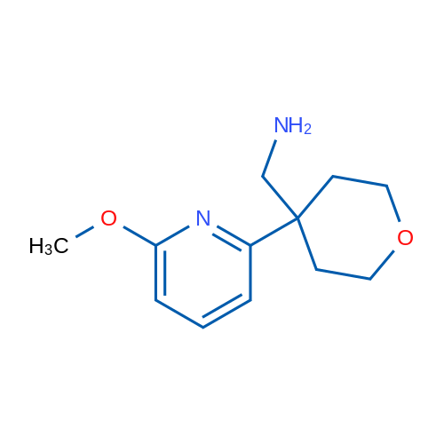 (4-(6-Methoxypyridin-2-yl)tetrahydro-2H-pyran-4-yl)methanamine 1g
