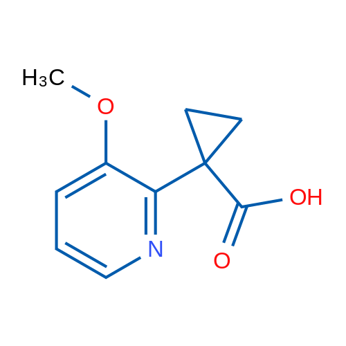 1-(3-Methoxypyridin-2-yl)cyclopropanecarboxylic acid 1g