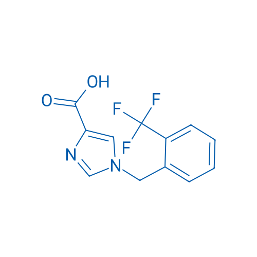 1-(2-(Trifluoromethyl)benzyl)-1H-imidazole-4-carboxylic acid 1g