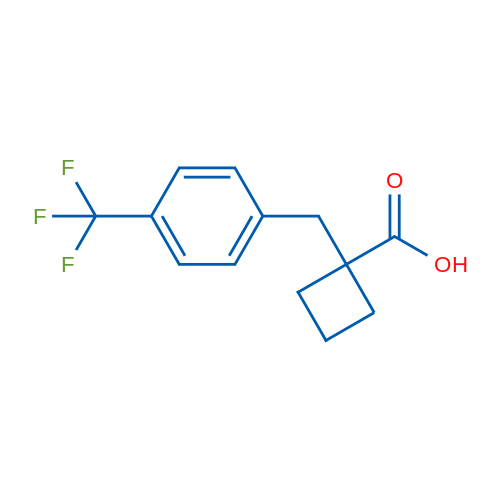 1-(4-(Trifluoromethyl)benzyl)cyclobutanecarboxylic acid 1g