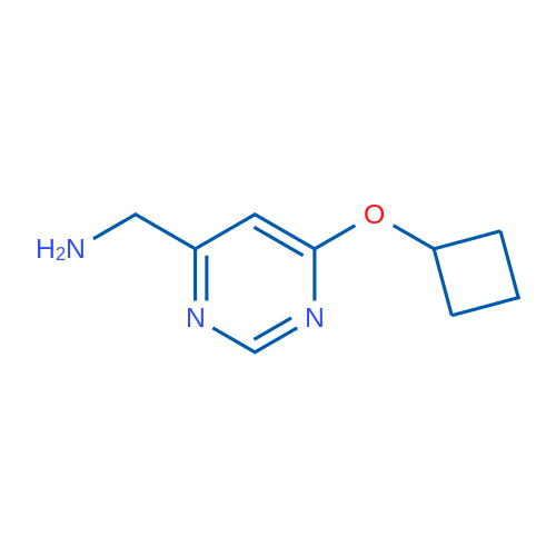 (6-Cyclobutoxypyrimidin-4-yl)methanamine 1g