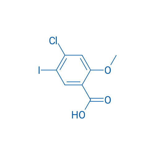 4-Chloro-5-iodo-2-methoxybenzoic acid 5g