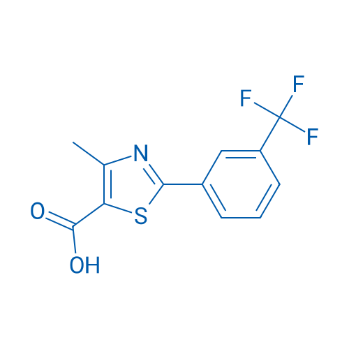 4-Methyl-2-(3-(trifluoromethyl)phenyl)thiazole-5-carboxylic acid 5g