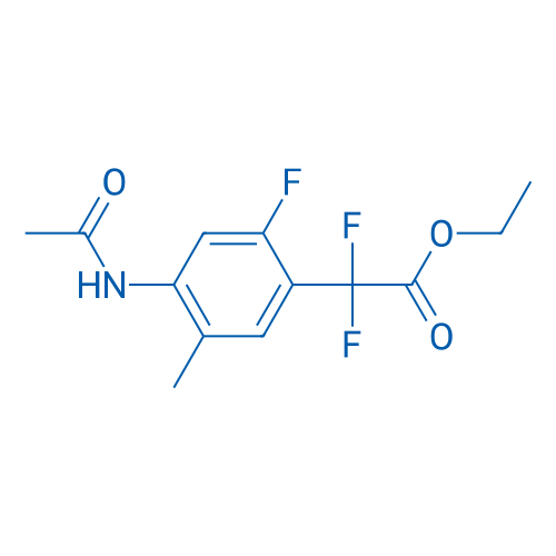 Ethyl 2-(4-acetamido-2-fluoro-5-methylphenyl)-2,2-difluoroacetate 5g