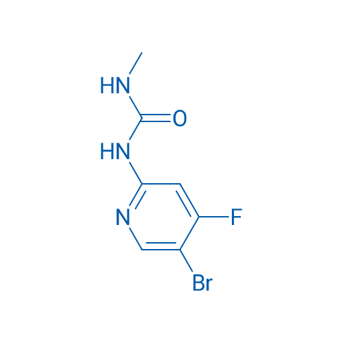 1-(5-BROMO-4-FLUOROPYRIDIN-2-YL)-3-METHYLUREA 250mg