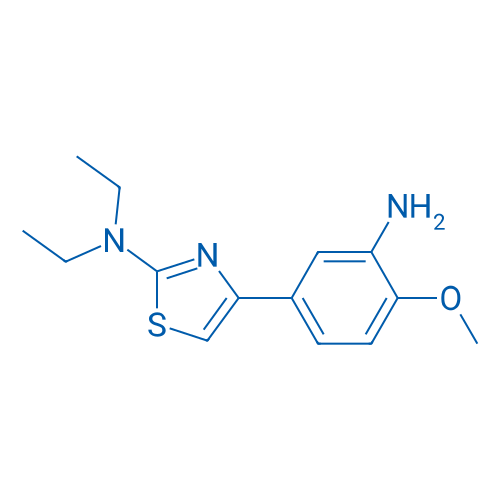 4-(3-Amino-4-methoxyphenyl)-N,N-diethylthiazol-2-amine 1g