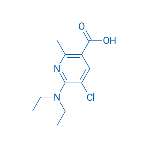 5-Chloro-6-(diethylamino)-2-methylnicotinic acid 1g