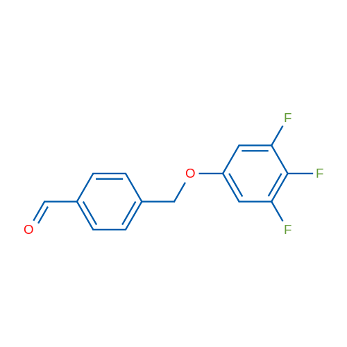 4-((3,4,5-Trifluorophenoxy)methyl)benzaldehyde 1g