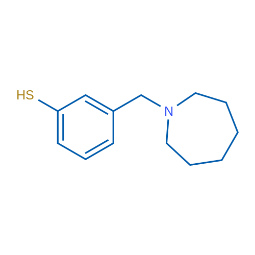 3-(Azepan-1-ylmethyl)benzenethiol 1g