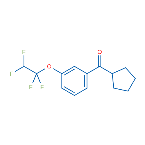 Cyclopentyl(3-(1,1,2,2-tetrafluoroethoxy)phenyl)methanone 1g