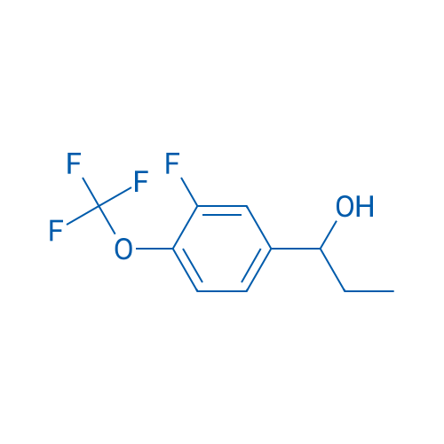 1-(3-Fluoro-4-(trifluoromethoxy)phenyl)propan-1-ol 1g