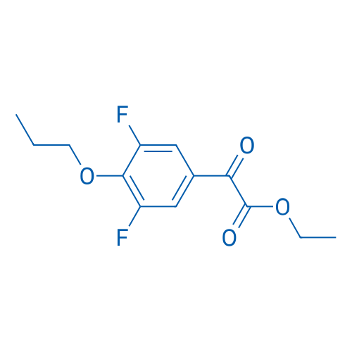 Ethyl 2-(3,5-difluoro-4-propoxyphenyl)-2-oxoacetate 1g