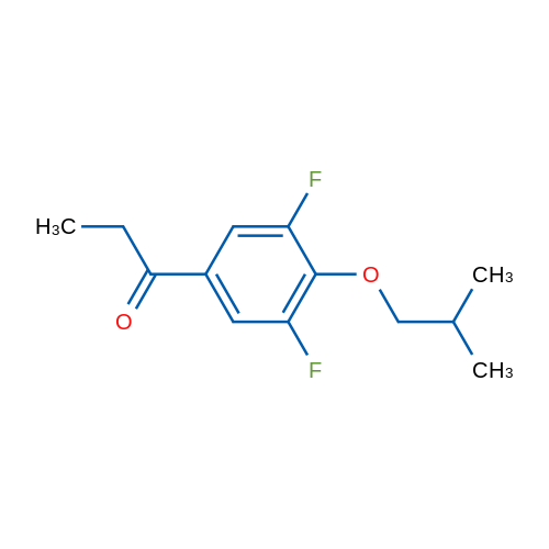 1-(3,5-Difluoro-4-isobutoxyphenyl)propan-1-one 1g