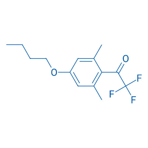 1-(4-Butoxy-2,6-dimethylphenyl)-2,2,2-trifluoroethanone 1g