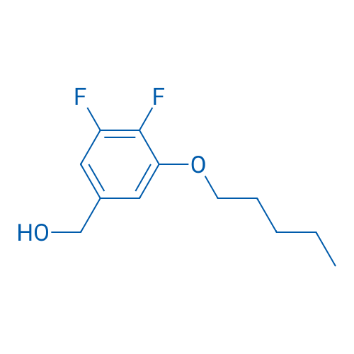(3,4-Difluoro-5-(pentyloxy)phenyl)methanol 1g