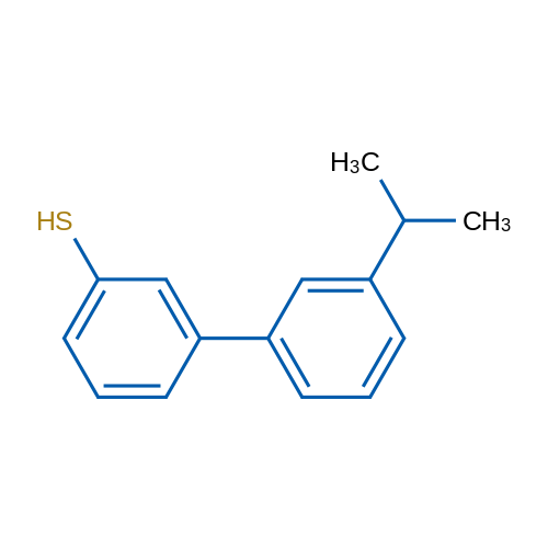 3'-Isopropyl-[1,1'-biphenyl]-3-thiol 1g